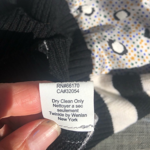 Gorgeous unique silk and wool top - Picture 12 of 12